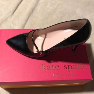 Kate Spade Black Mary Janes